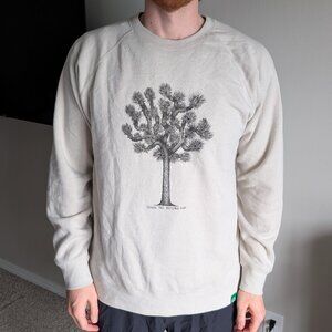 Wild Tribute Joshua Tree Sketch Crewneck Sweatshirt XL
